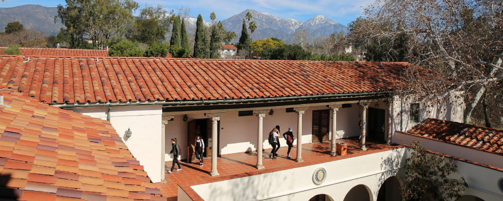 Scripps campus rooftops