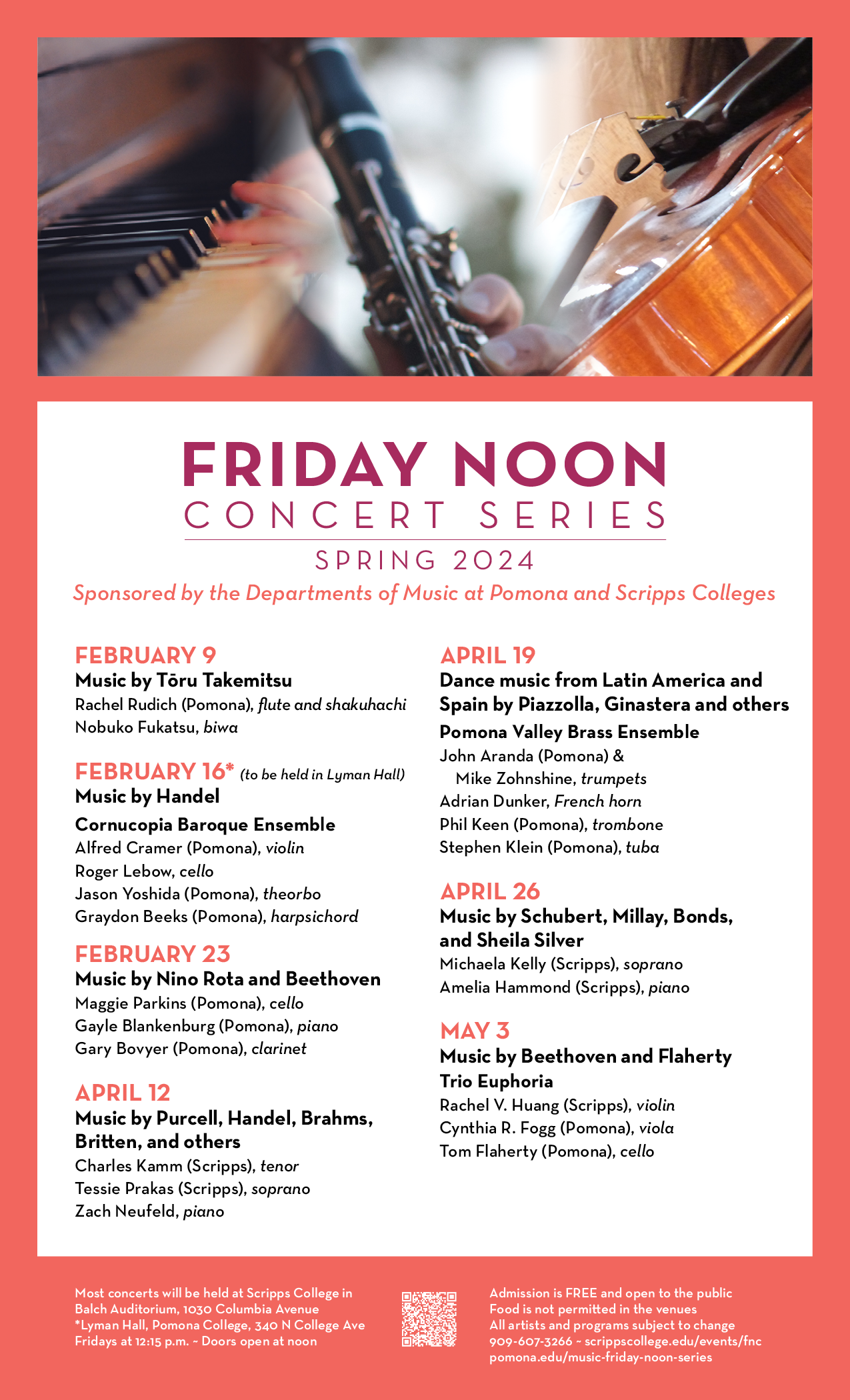 Music Performances | Scripps College in Claremont California