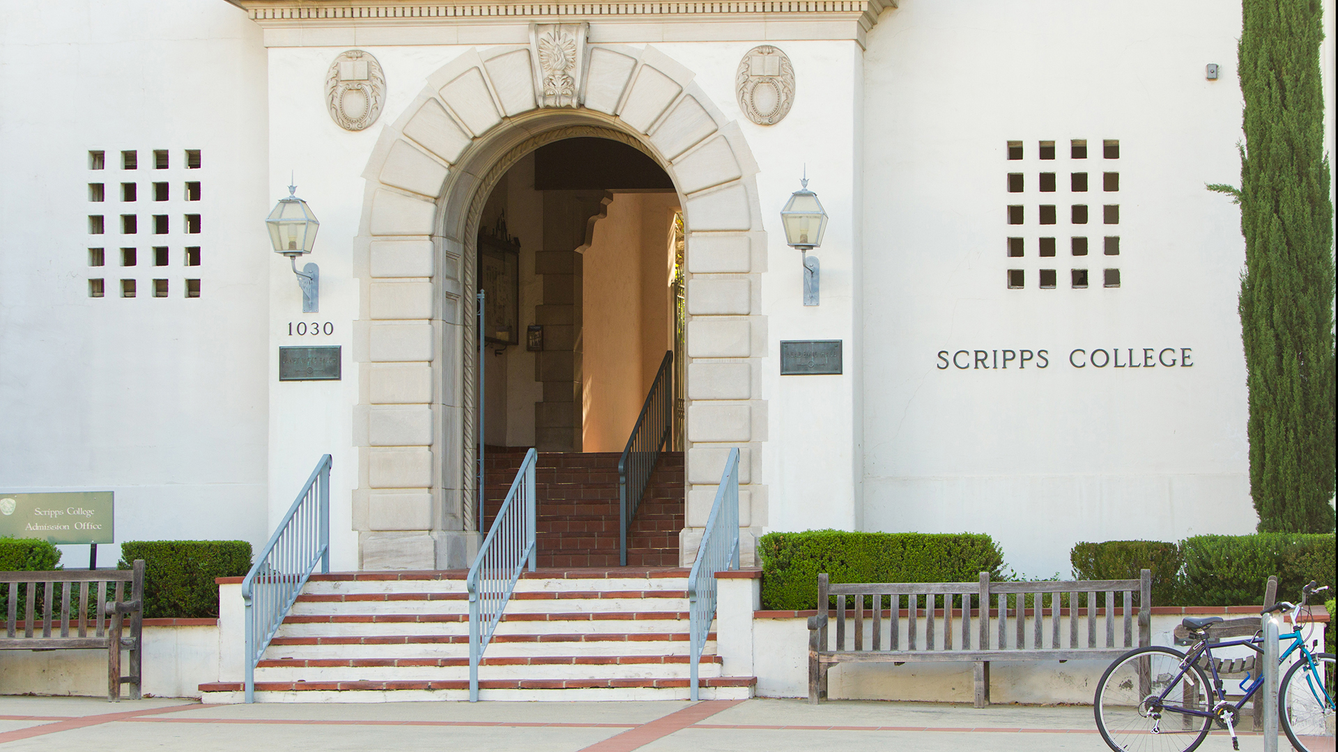 Entrance of Balch Hall