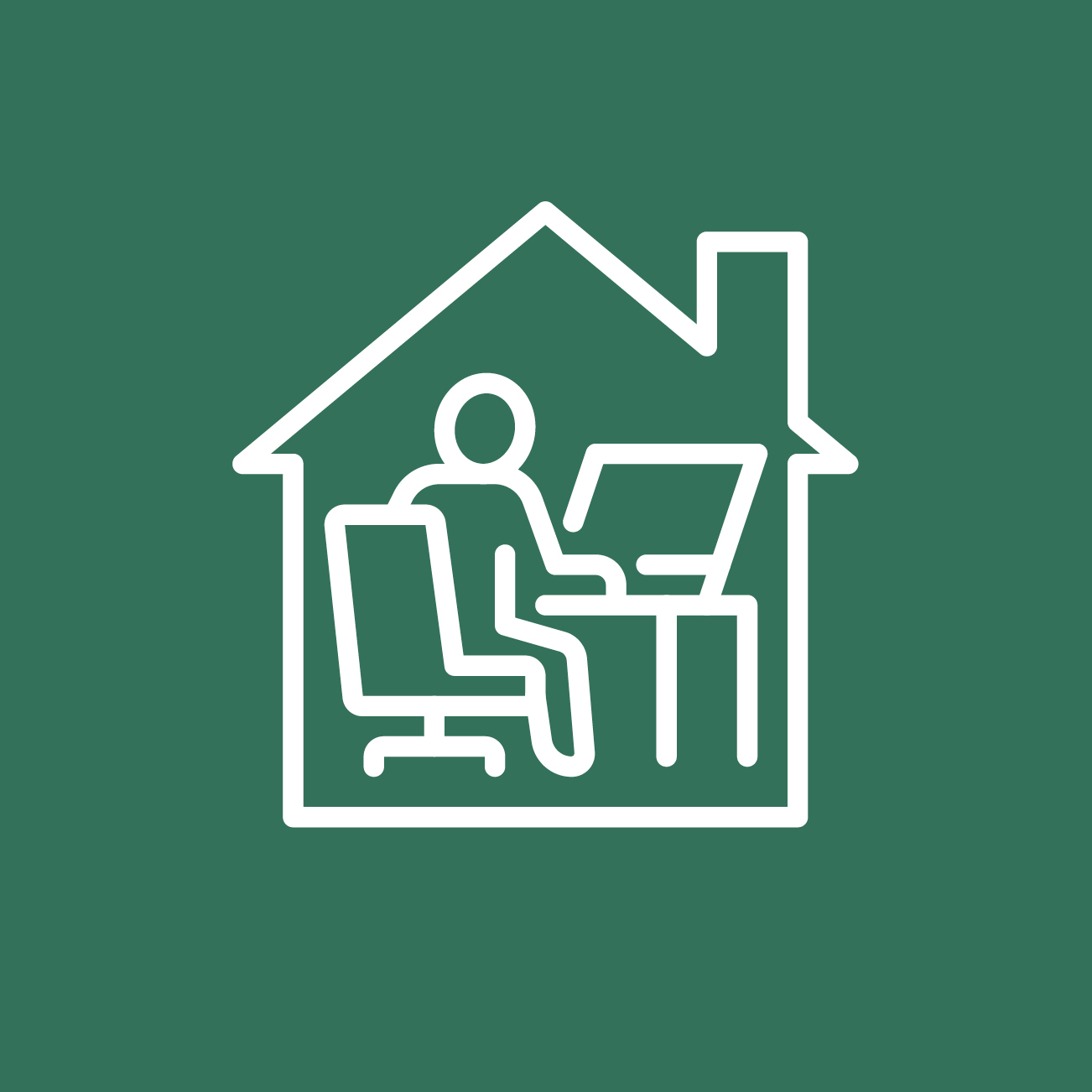 icon for telecommuting