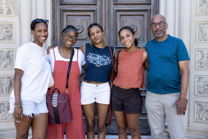 First Year Family Photo At Denison