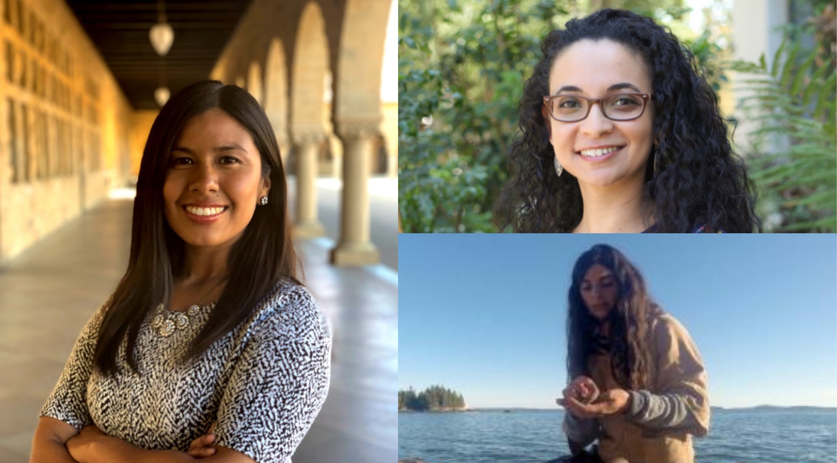 Scripps College's Racial Justice and Equity faculty fellows Melissa Mesinas, Maryan Soliman, and Jasmin Baetz