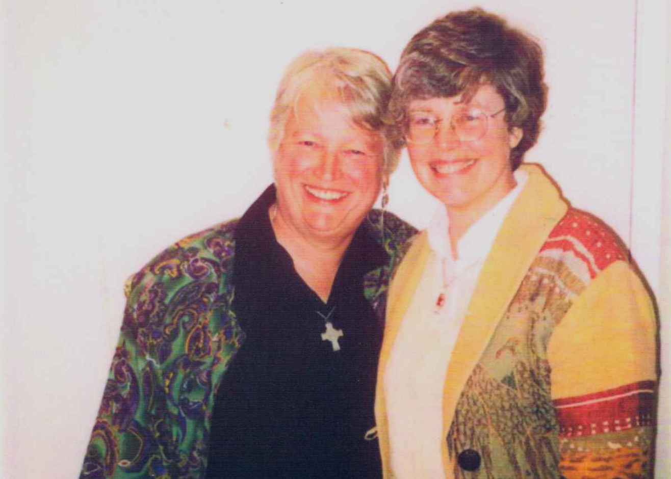 Meredith Ross and Wendy Smith '68 Religious Studies Major