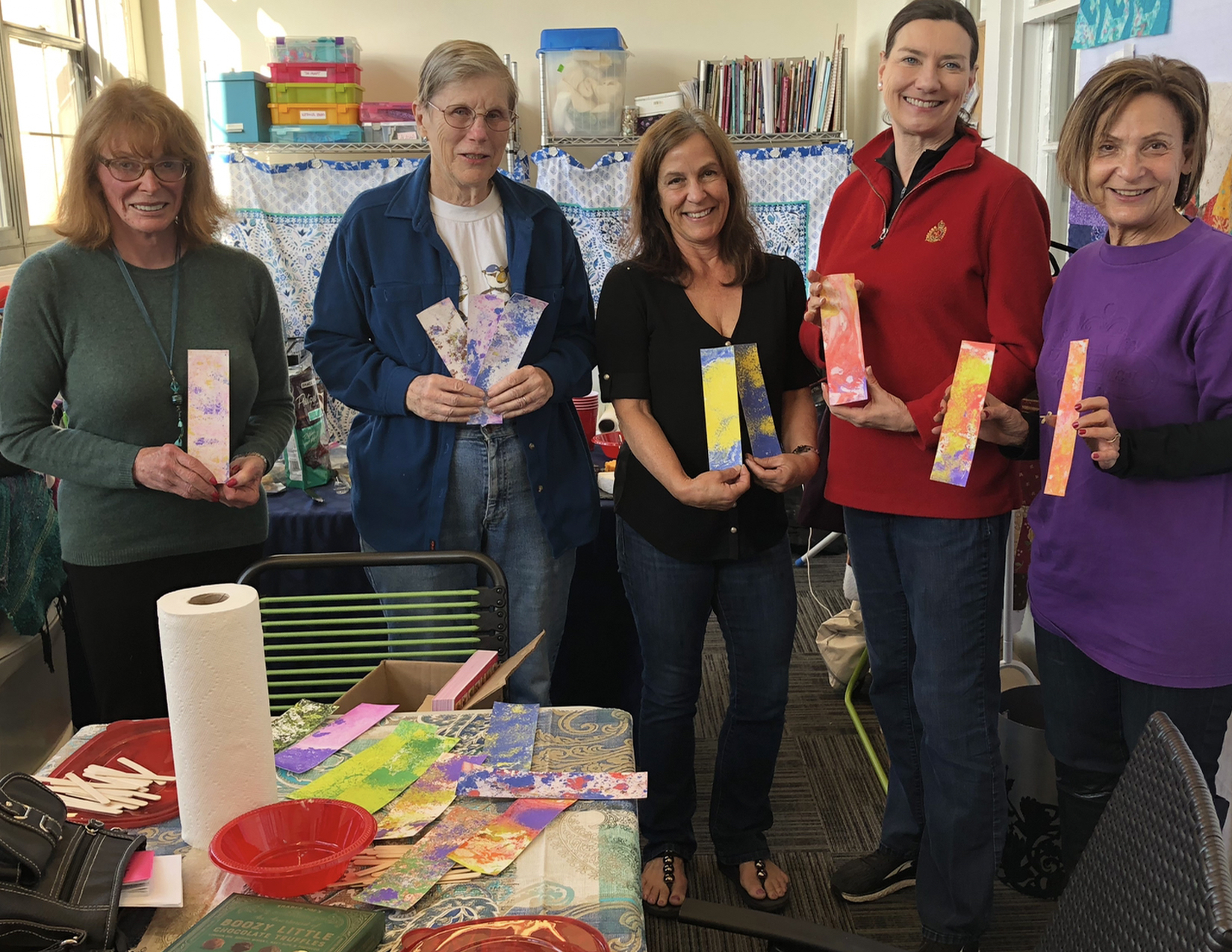 Scripps alums at San Diego book club