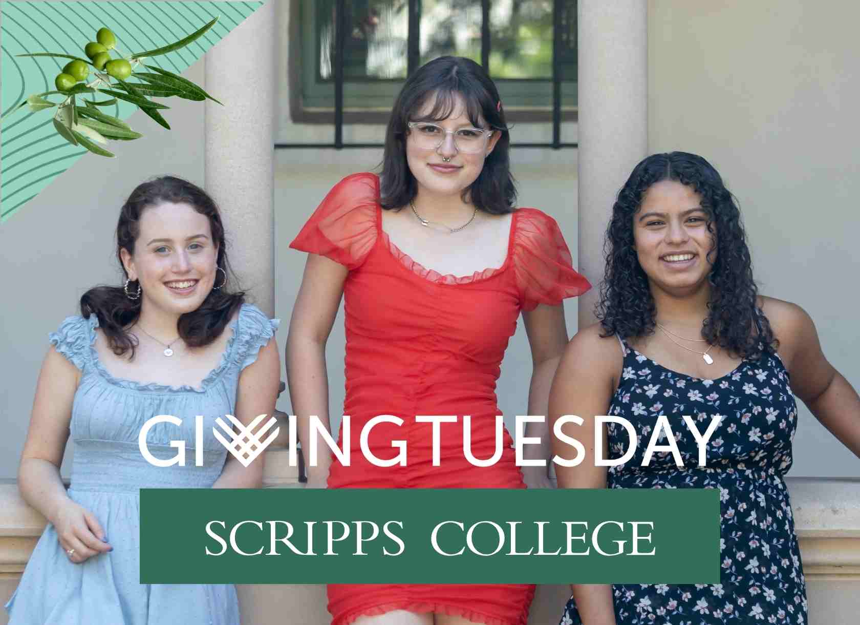 Scripps College GivingTuesday students
