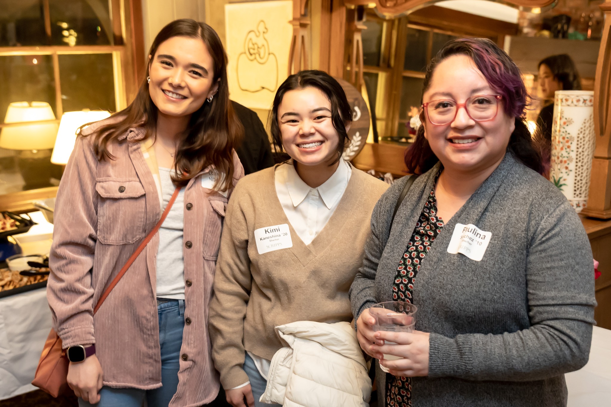 Scripps College alumns at a recent Author Salon Series event