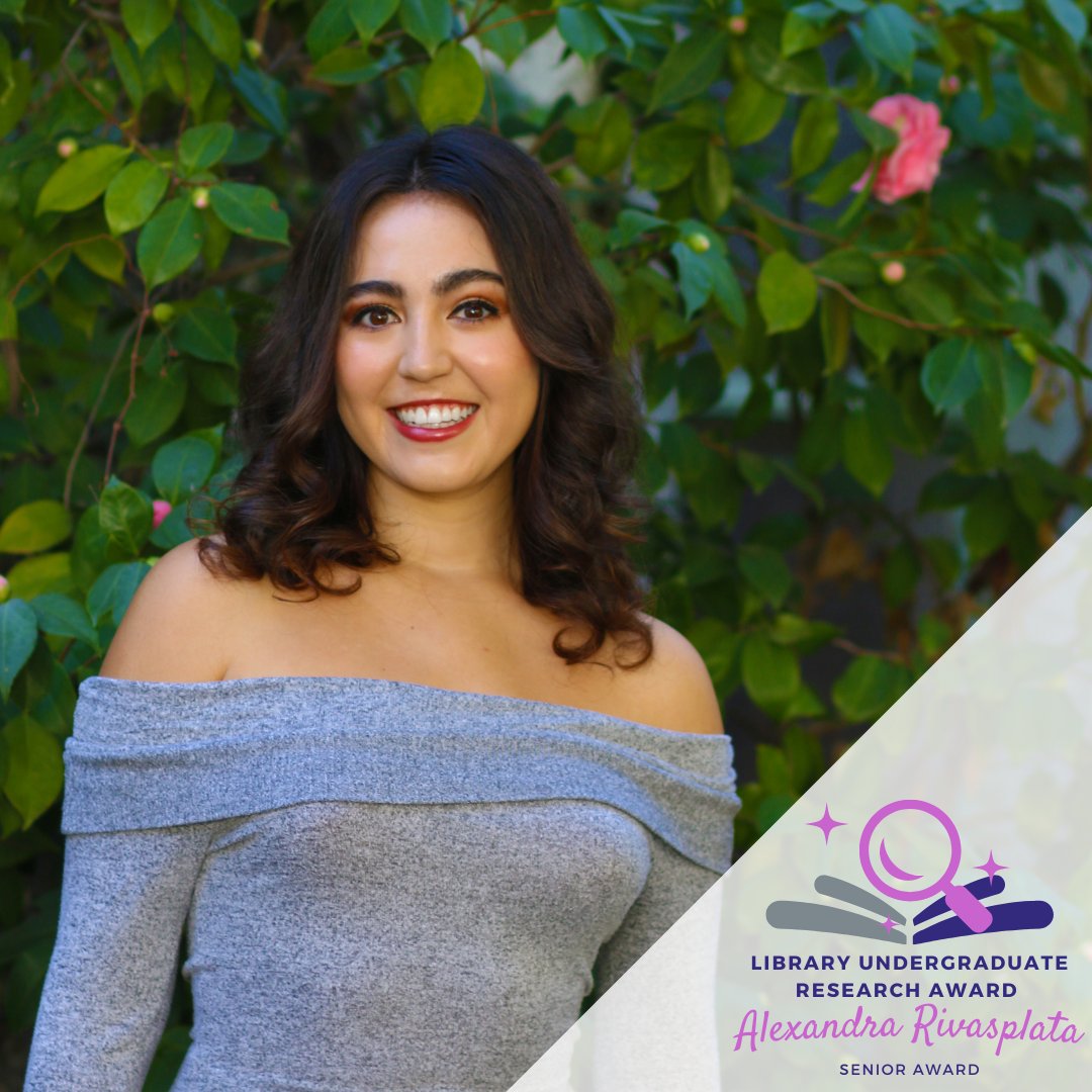 Scripps College student Alexandra Rivasplata '22 earned a Library Undergraduate Research Award