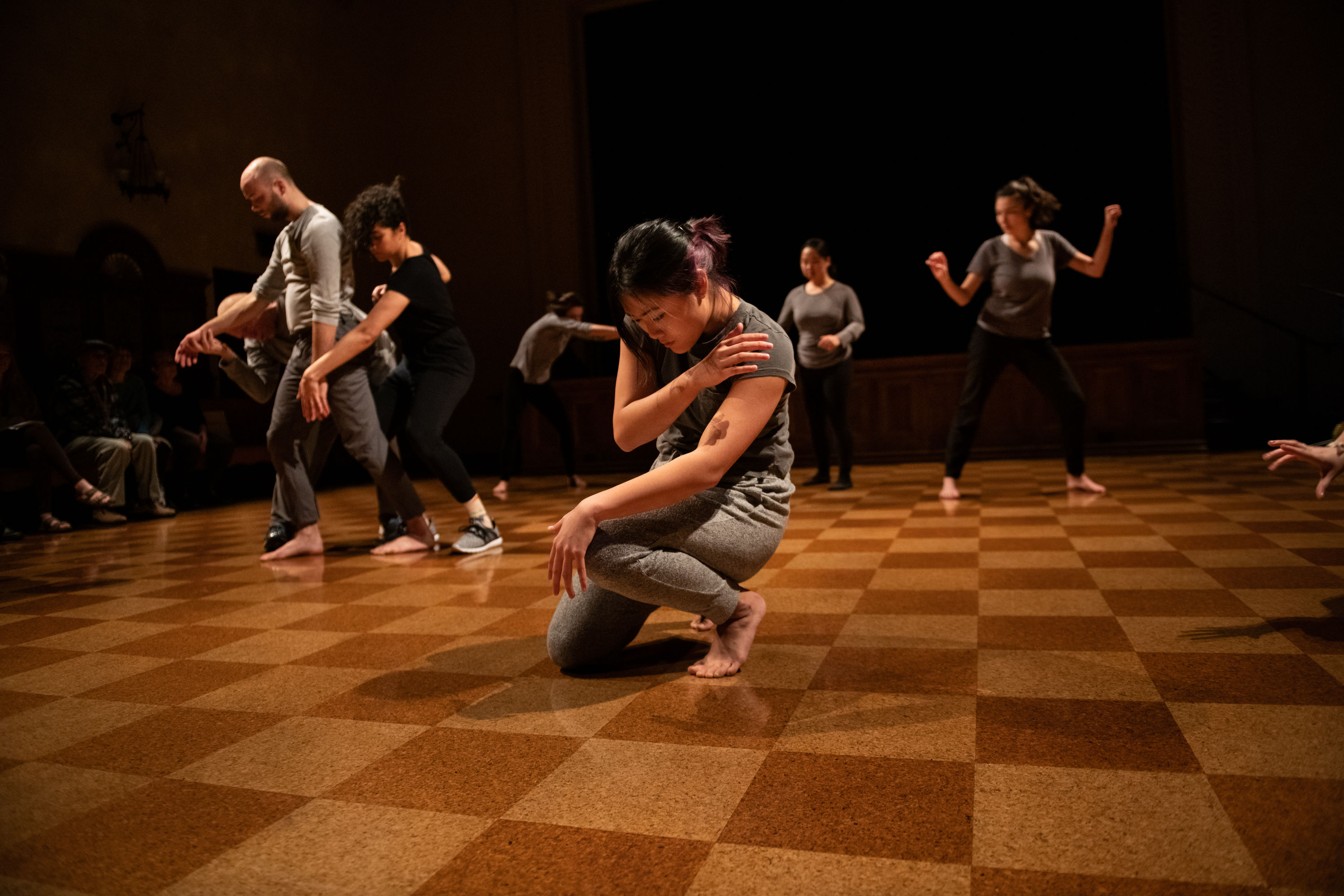 Dancers dancing for Wicked Bodies.