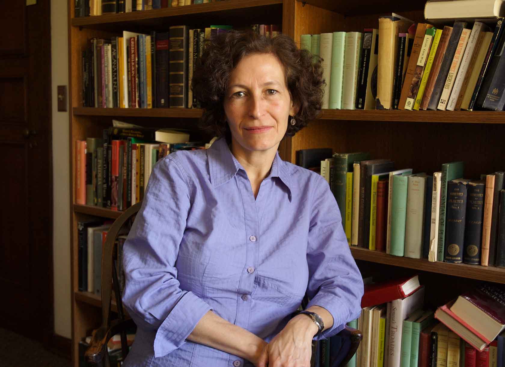 Helen Chandler Garland Chair in Ancient Studies and Professor Emerita of Classics Ellen Finkelpearl