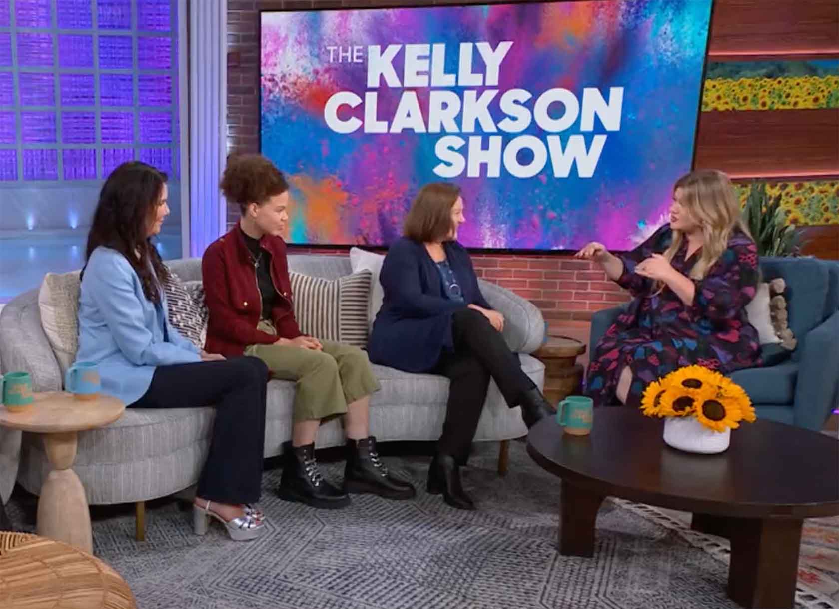 Grace Lyde '23 on the Kelly Clarkson Show
