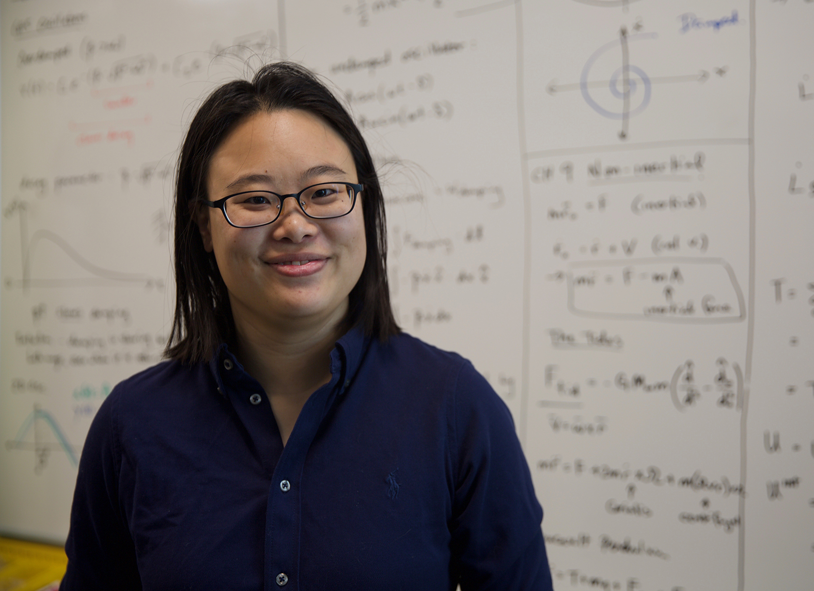 Portrait of Assistant Professor of Physics Janet Sheung