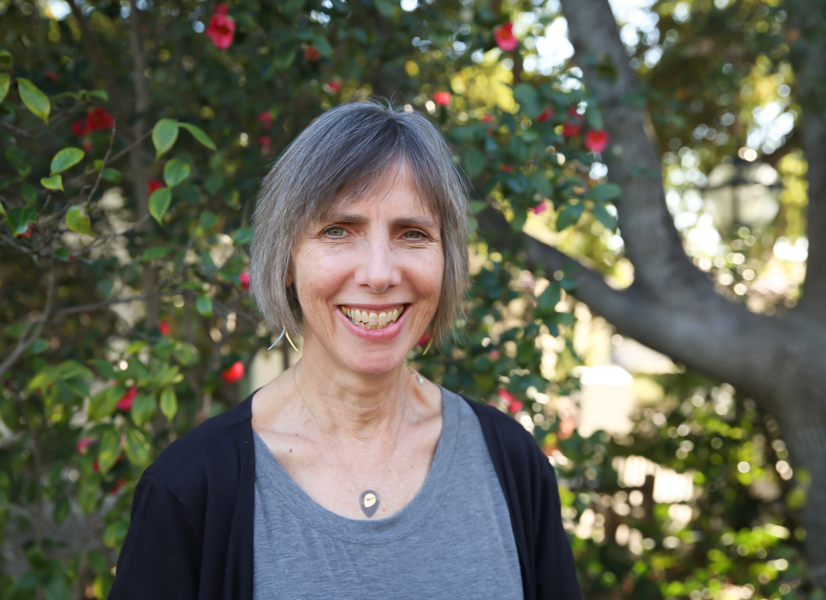 Portrait of Sue Castagnetto, director of the Intercollegiate Feminist Center at The Claremont Colleges