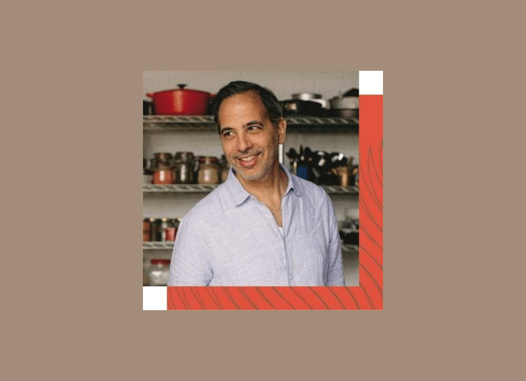 Portrait of chef Yotam Ottolenghi