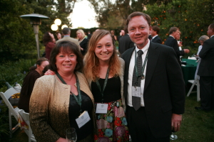 Tim and Kathy Coleman with daughter Erin '11