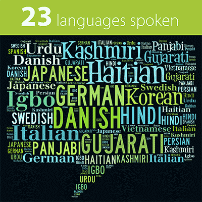 The Class of 2018 speaks 23 different languages