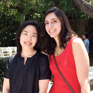 Dana Shaker and Professor Seo Young Park