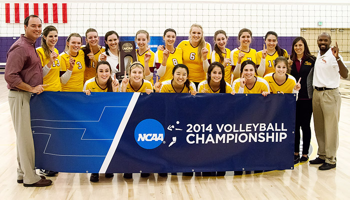 NCAA 2014 Volleyball Athenas