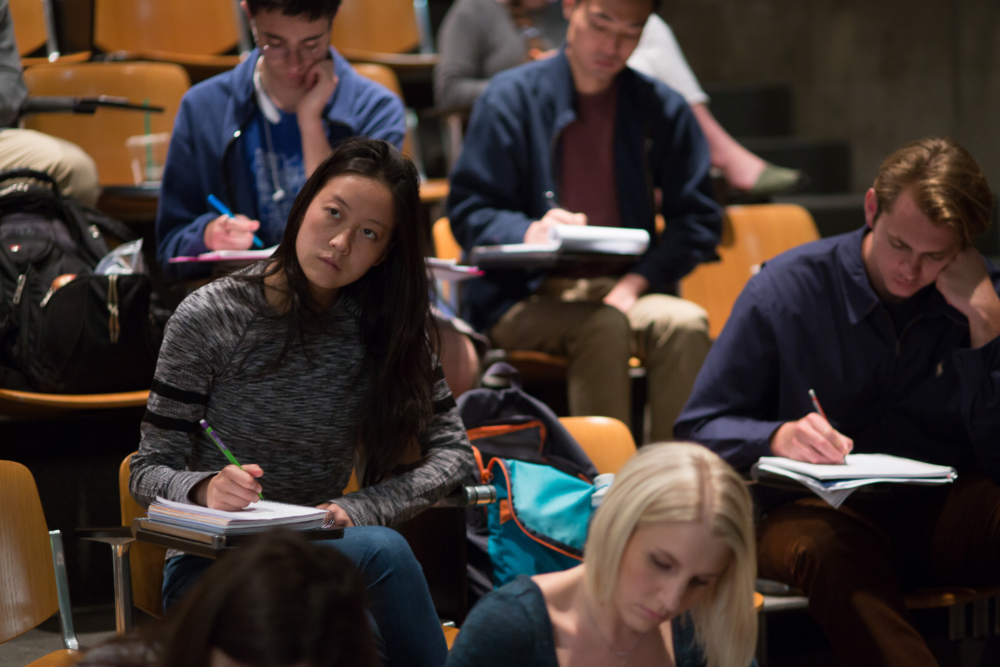 students in classroom