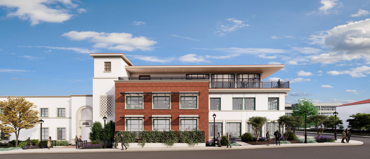 East View of Dance Building