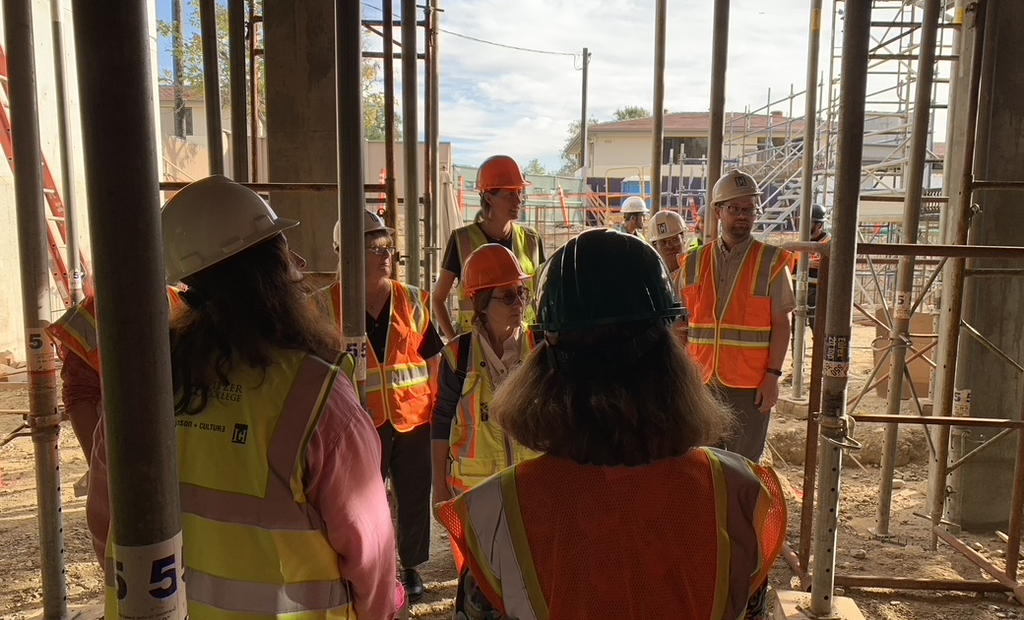 South view toward CMC