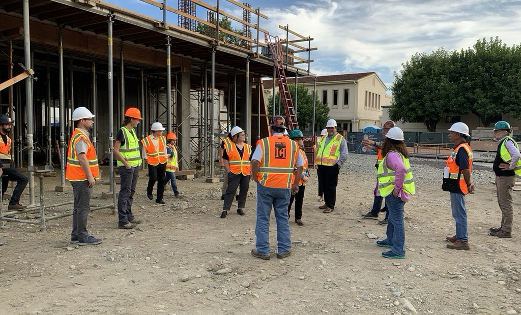South view toward ninth street